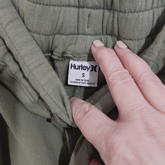 Women's Hurley Olive Green Jogger Pants, Size Small. NWT. - Picture 3 of 8
